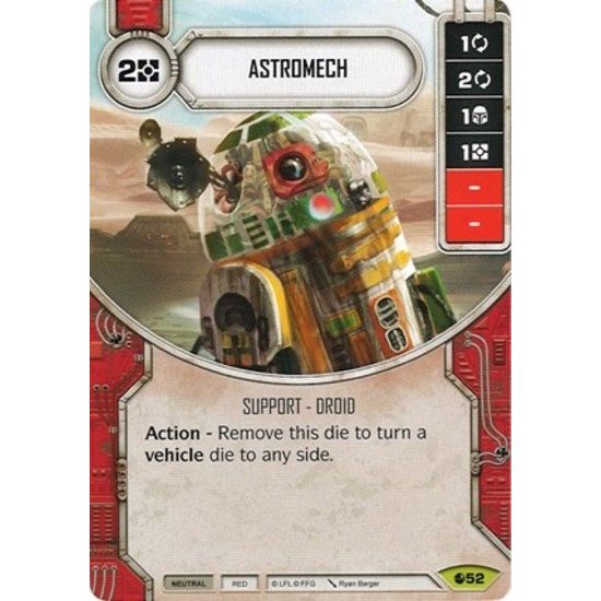 Image for Astromech (Card Only) (52) (SR) - Star Wars: Destiny
