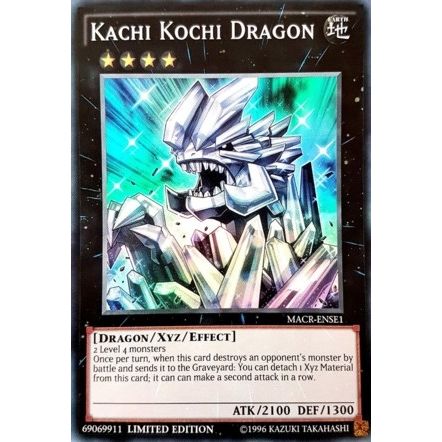 Image for Kachi Kochi Dragon (MACR-ENSE1) (MACR) - YuGiOh