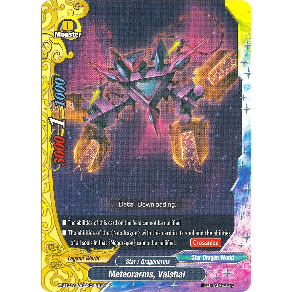 Image for Meteorarms, Vaishal (X-BT01A-CP02/0068EN) (X-BT01A) - Future Card BuddyFight