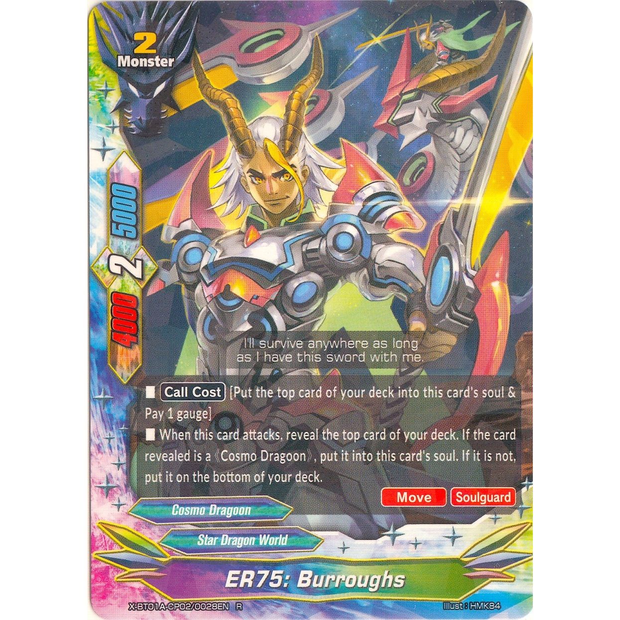 Image for ER75: Burroughs (X-BT01A-CP02/0028EN) (X-BT01A) - Future Card BuddyFight
