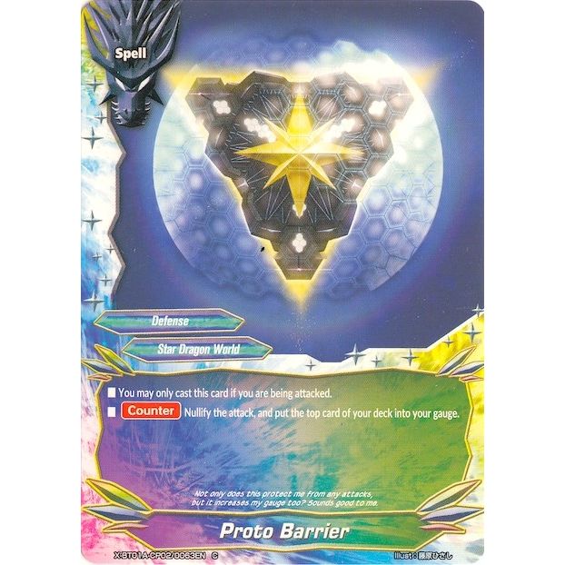Image for Proto Barrier (X-BT01A-CP02/0063EN) (X-BT01A) - Future Card BuddyFight