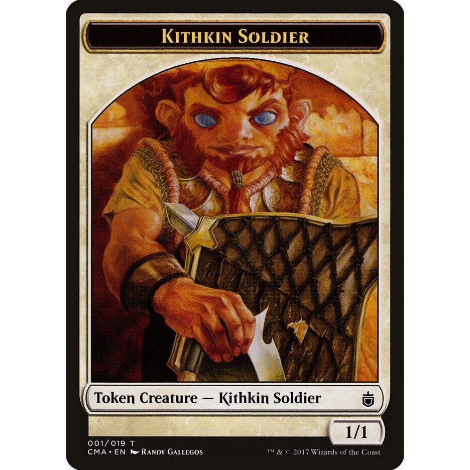 Image for Kithkin Soldier Token (001) (1) (CMA) - Magic: The Gathering