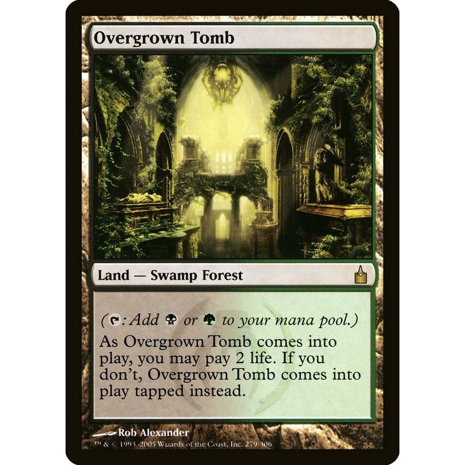 Image for Overgrown Tomb (279) (RAV) - Magic: The Gathering