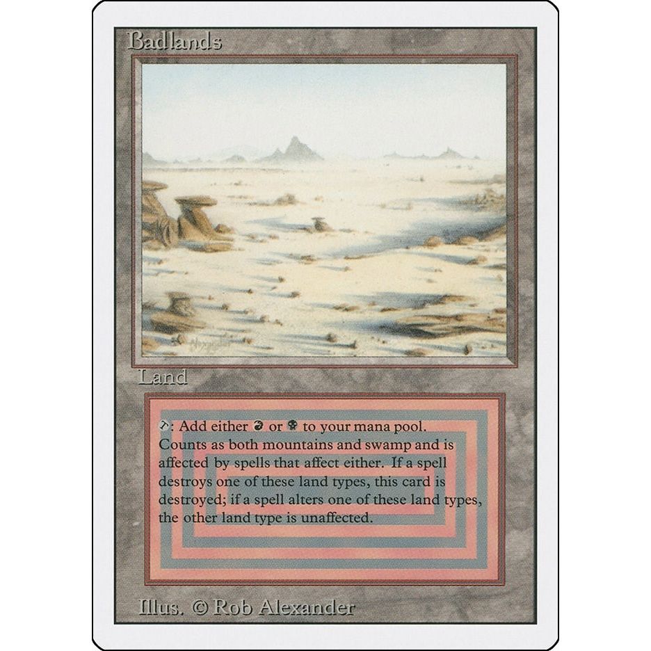 Image for Badlands (3ED) - Magic: The Gathering