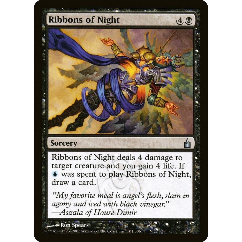 Image for Ribbons of Night (101) (RAV) - Magic: The Gathering