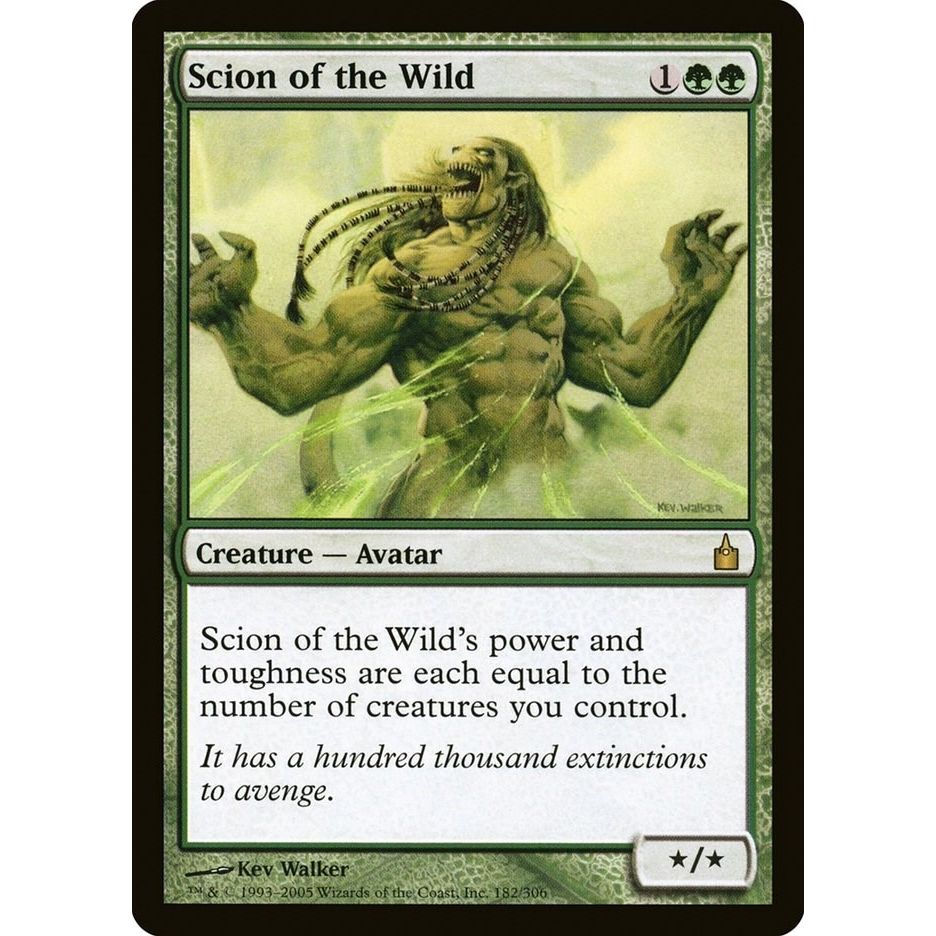 Image for Scion of the Wild (182) (RAV) - Magic: The Gathering