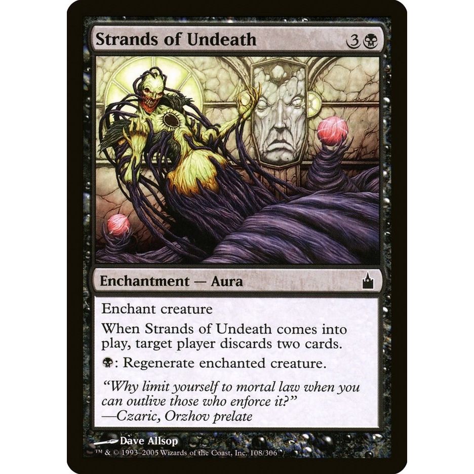 Image for Strands of Undeath (108) (RAV) - Magic: The Gathering