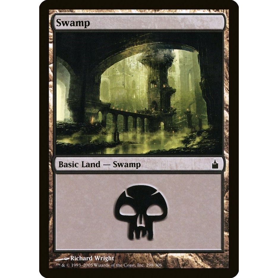 Image for Swamp (298) (298) (RAV) - Magic: The Gathering