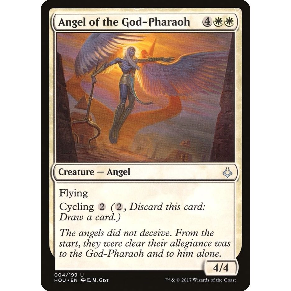 Image for Angel of the God-Pharaoh (4) (HOU) - Magic: The Gathering