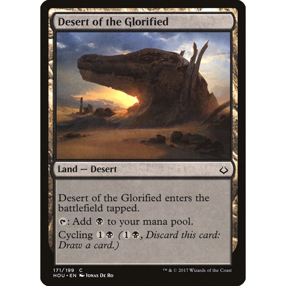 Image for Desert of the Glorified (171) (HOU) - Magic: The Gathering
