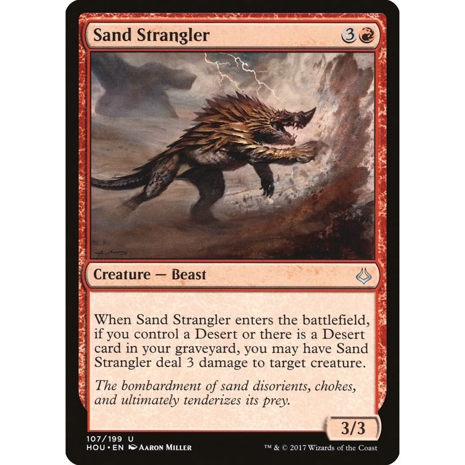 Image for Sand Strangler (107) (HOU) - Magic: The Gathering
