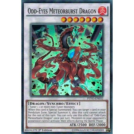 Image for Odd-Eyes Meteorburst Dragon (PEVO-EN032) (PEVO) - YuGiOh