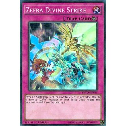 Image for Zefra Divine Strike (PEVO-EN051) (PEVO) - YuGiOh
