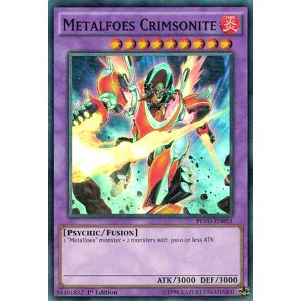 Image for Metalfoes Crimsonite (PEVO-EN053) (PEVO) - YuGiOh