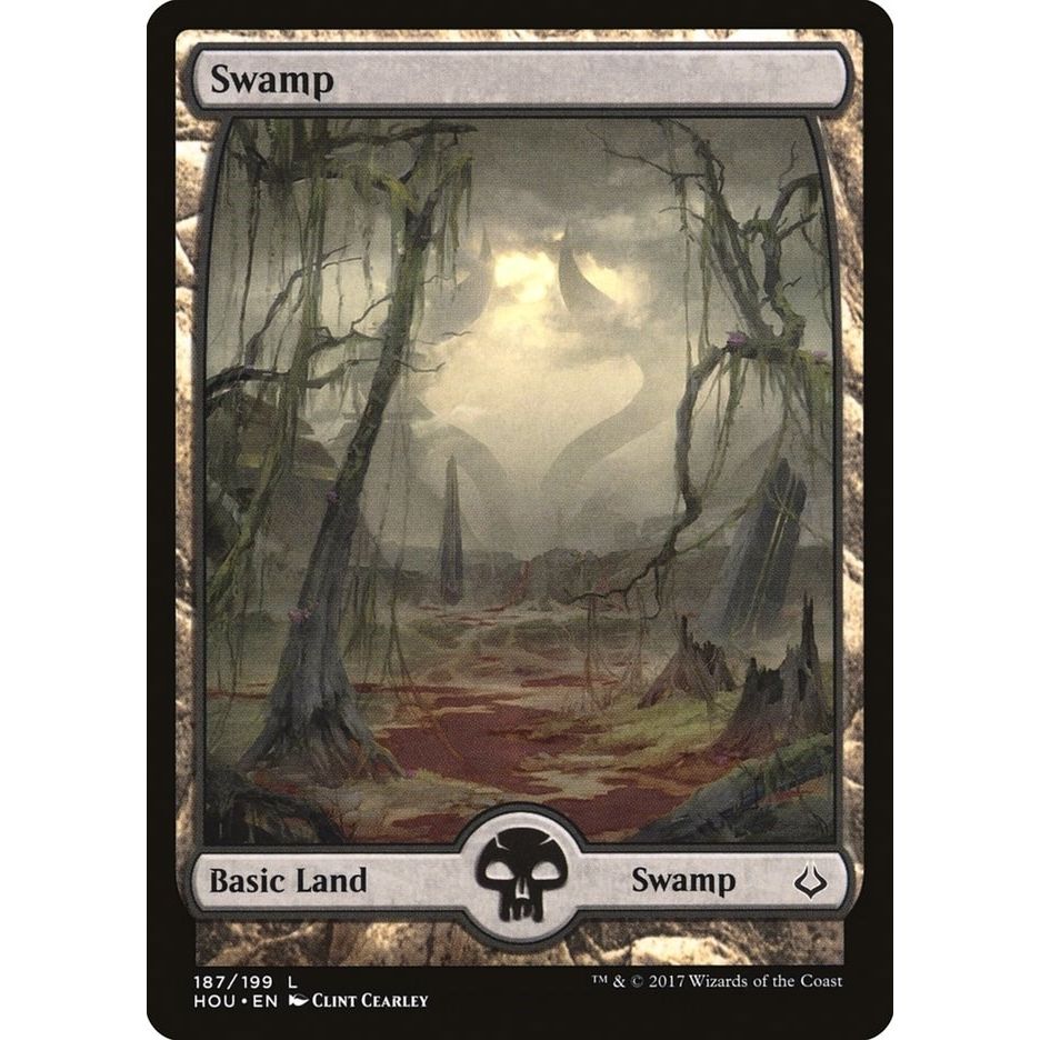 Image for Swamp (187) - Full Art (187) (HOU) - Magic: The Gathering