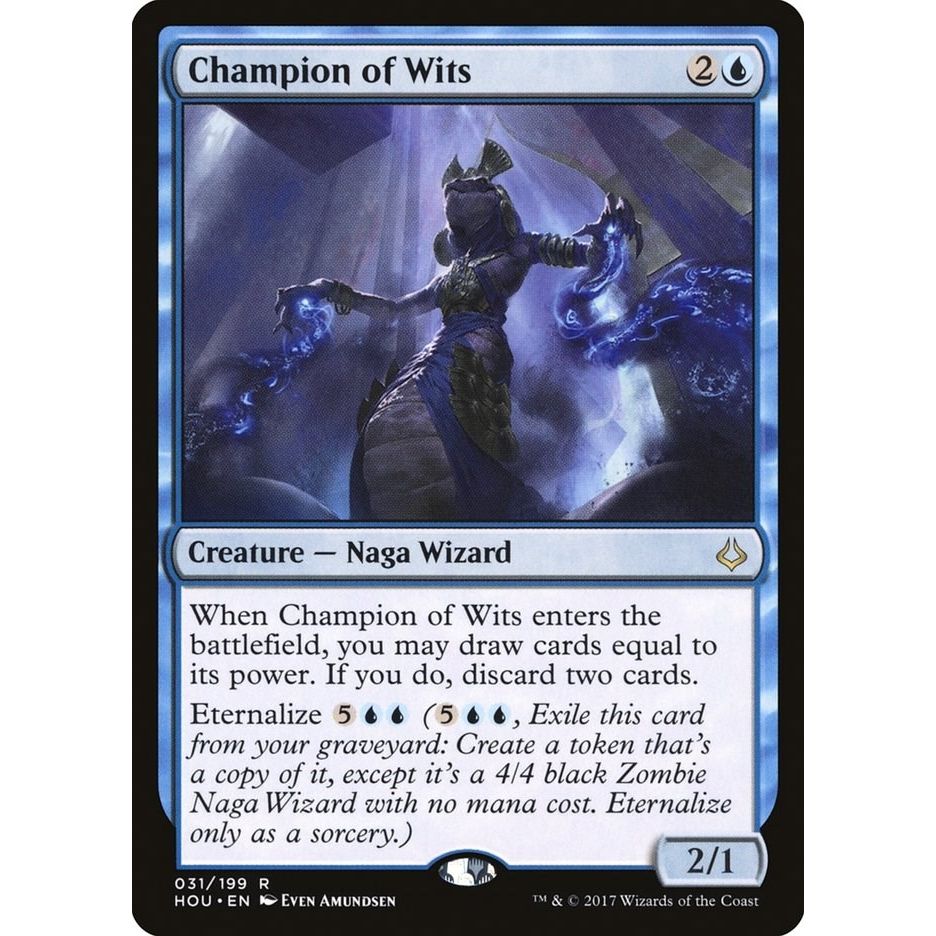 Image for Champion of Wits (31) (HOU) - Magic: The Gathering