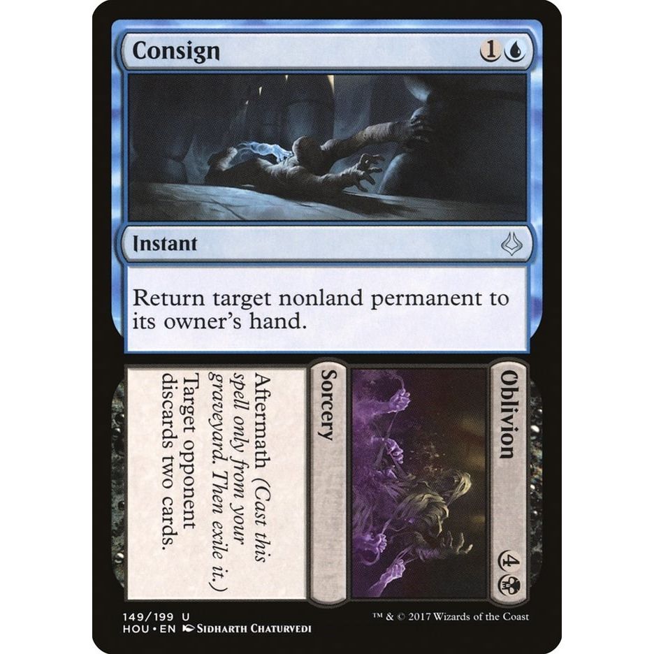 Image for Consign // Oblivion (149) (HOU) - Magic: The Gathering