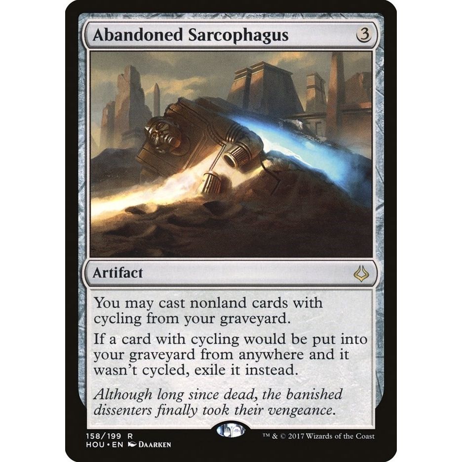 Image for Abandoned Sarcophagus (158) (HOU) - Magic: The Gathering