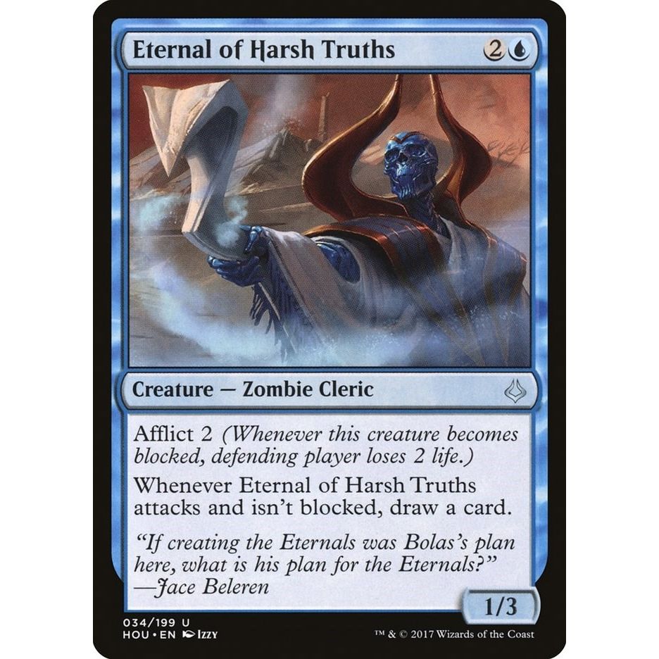 Image for Eternal of Harsh Truths (34) (HOU) - Magic: The Gathering