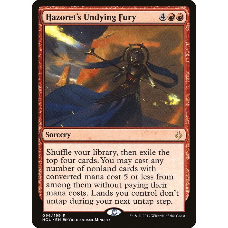 Image for Hazoret's Undying Fury (96) (HOU) - Magic: The Gathering