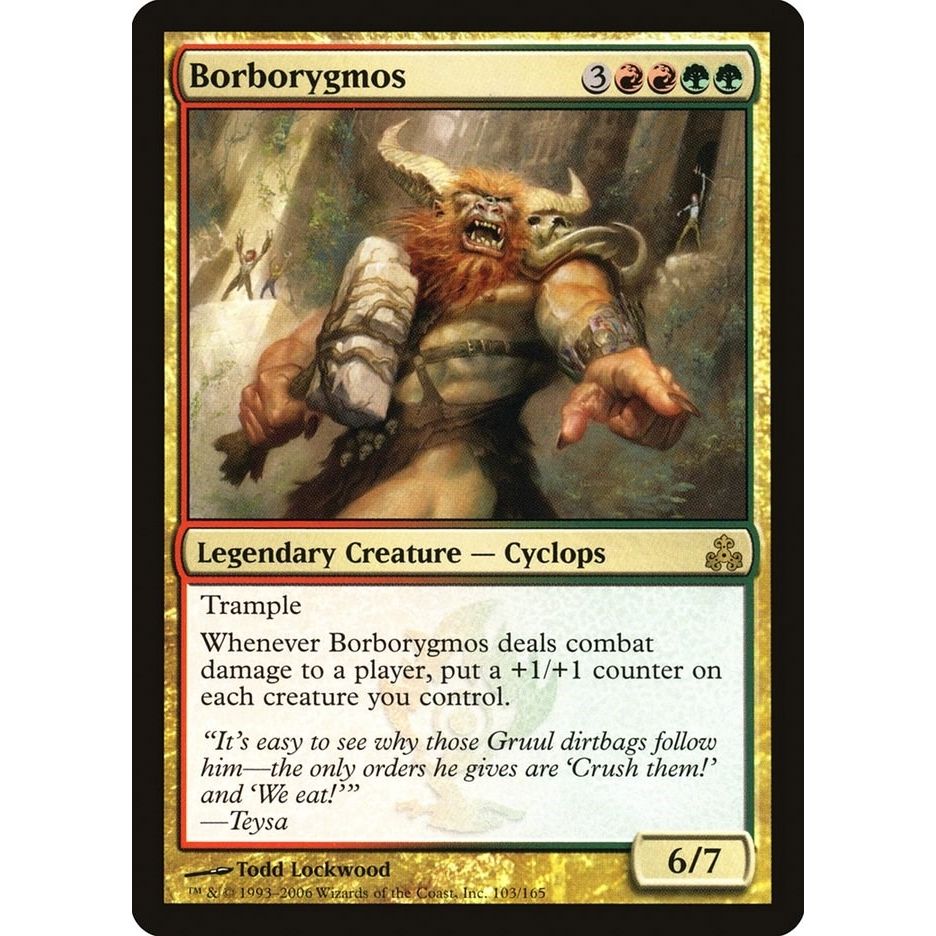 Image for Borborygmos (103) (GPT) - Magic: The Gathering