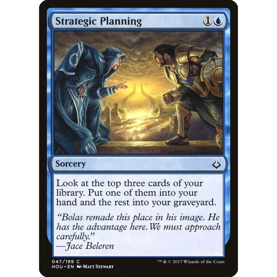 Image for Strategic Planning (47) (HOU) - Magic: The Gathering