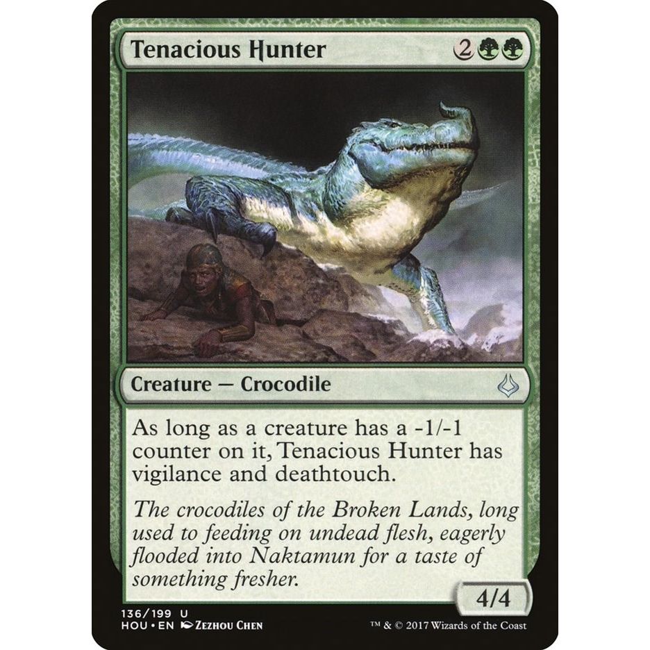 Image for Tenacious Hunter (136) (HOU) - Magic: The Gathering
