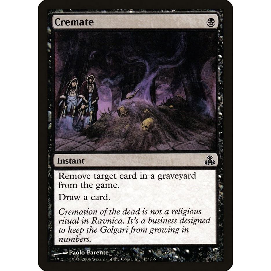 Image for Cremate (45) (GPT) - Magic: The Gathering
