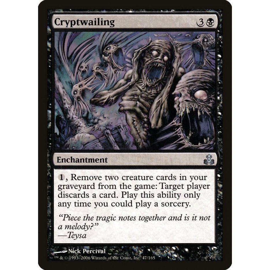Image for Cryptwailing (47) (GPT) - Magic: The Gathering