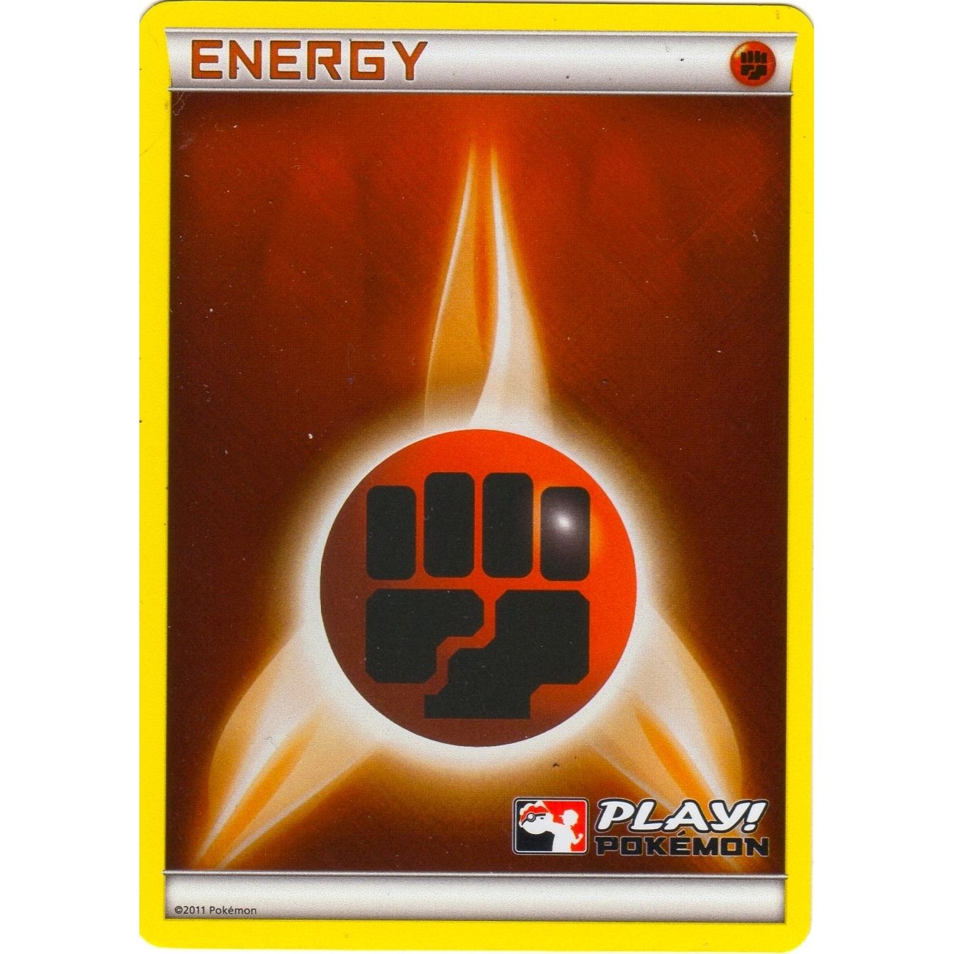 Image for Fighting Energy (2011 Play! Pokemon) (PR) - Pokemon