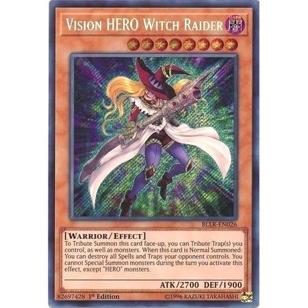 Image for Vision HERO Witch Raider (BLLR-EN026) (BLLR) - YuGiOh