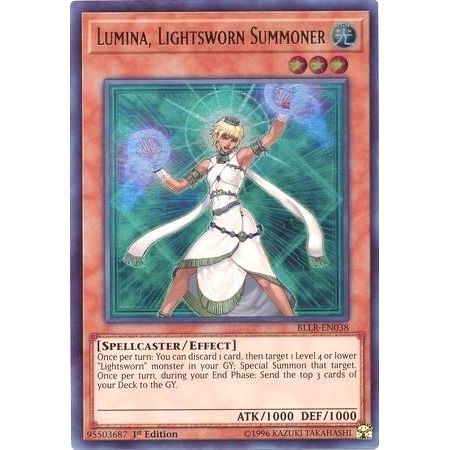 Image for Lumina, Lightsworn Summoner (BLLR-EN038) (BLLR) - YuGiOh