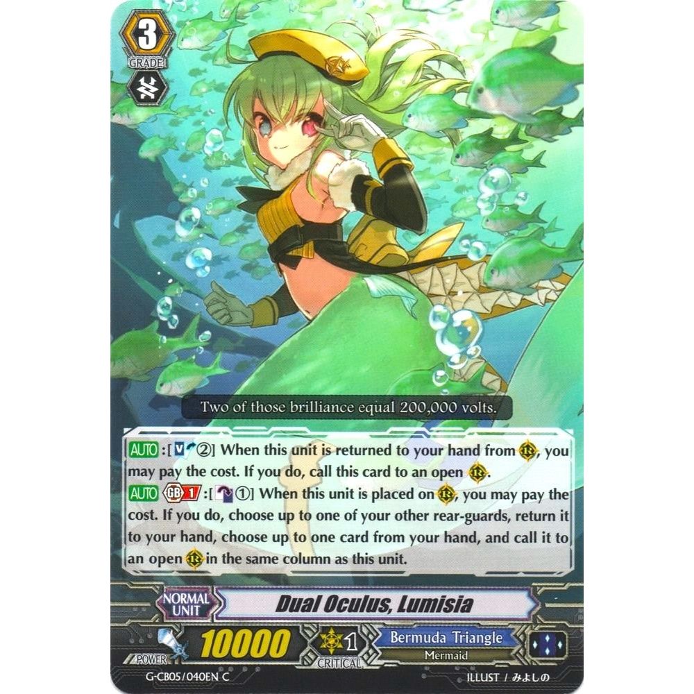 Image for Dual Oculus, Lumisia (G-CB05/040EN) (G-CB05) - Cardfight Vanguard