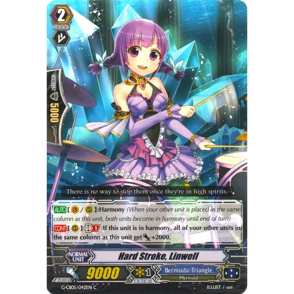 Image for Hard Stroke, Linwell (G-CB05/042EN) (G-CB05) - Cardfight Vanguard