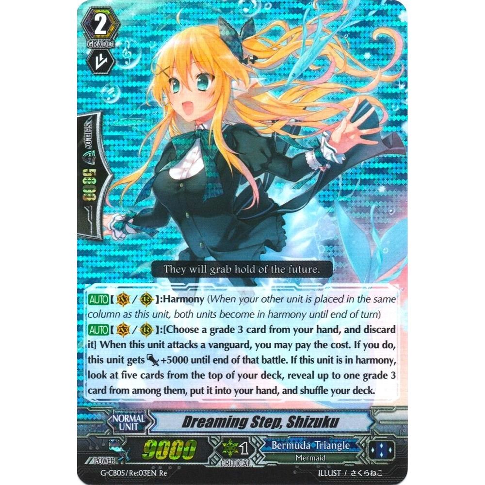 Image for Dreaming Step, Shizuku (G-CB05/Re:03EN) (G-CB05) - Cardfight Vanguard