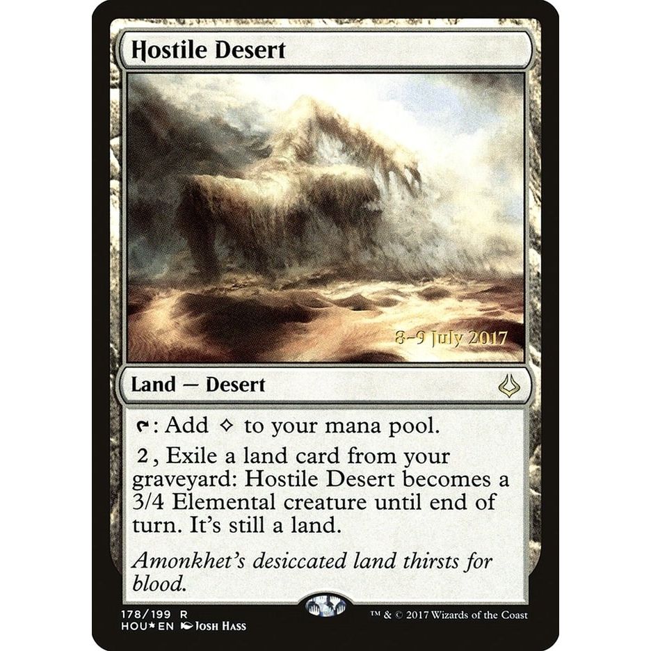 Image for Hostile Desert (178) (PRE) - Magic: The Gathering