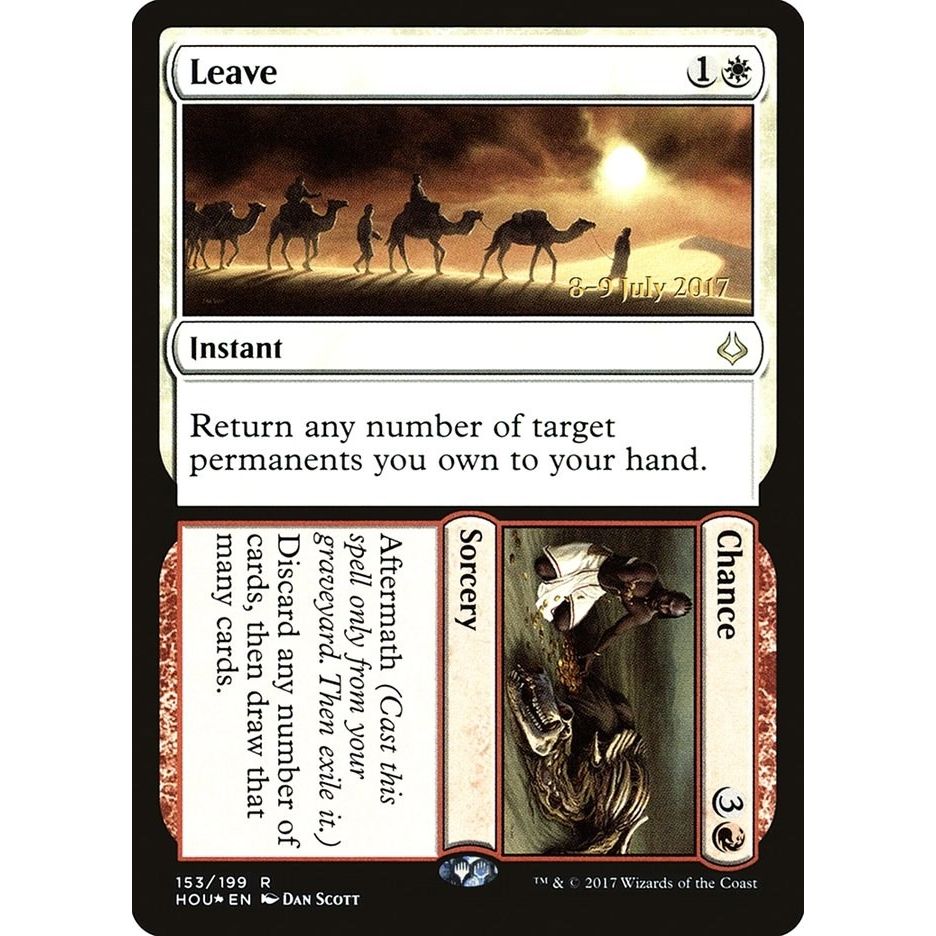 Image for Leave // Chance (153) (PRE) - Magic: The Gathering