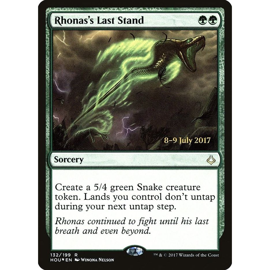 Image for Rhonas's Last Stand (132) (PRE) - Magic: The Gathering