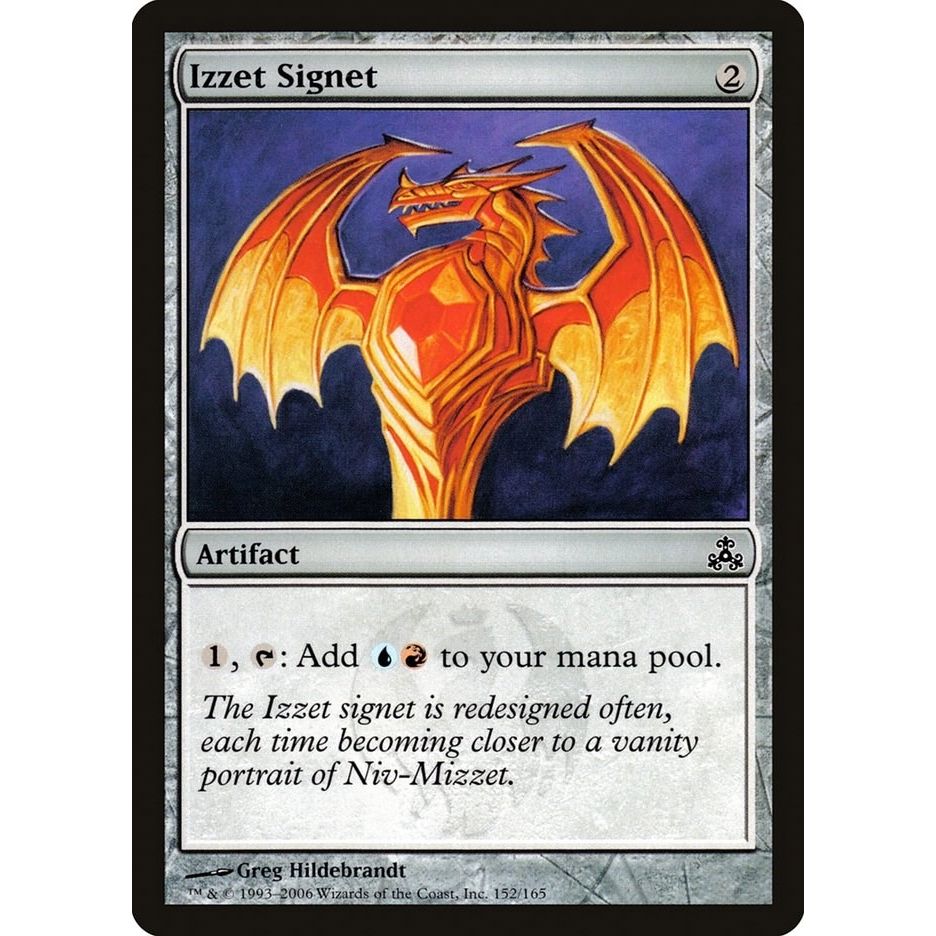 Image for Izzet Signet (152) (GPT) - Magic: The Gathering