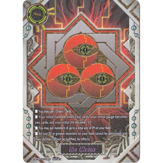 Image for the Chaos (X-BT02/0120EN) (X-BT02) - Future Card BuddyFight