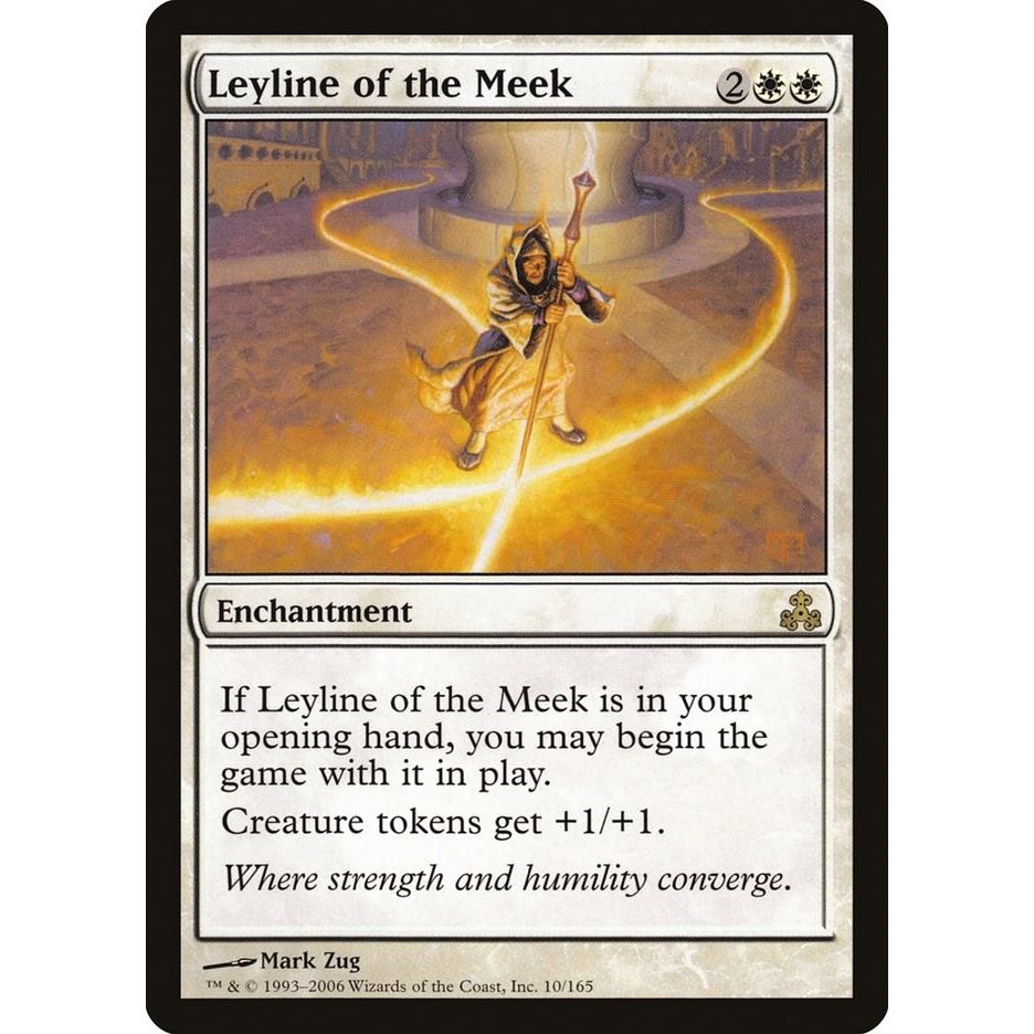 Image for Leyline of the Meek (10) (GPT) - Magic: The Gathering