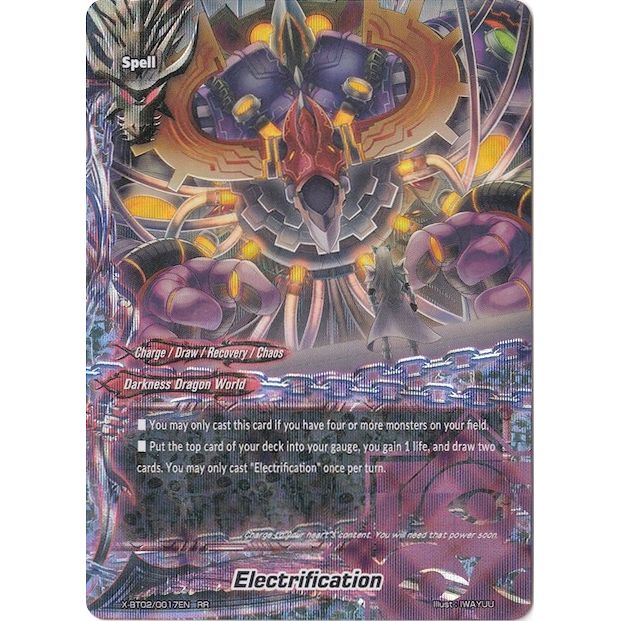 Image for Electrification (X-BT02/0017EN) (X-BT02) - Future Card BuddyFight