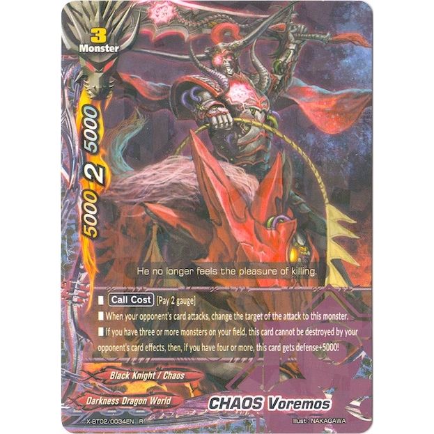 Image for CHAOS Voremos (X-BT02/0034EN) (X-BT02) - Future Card BuddyFight