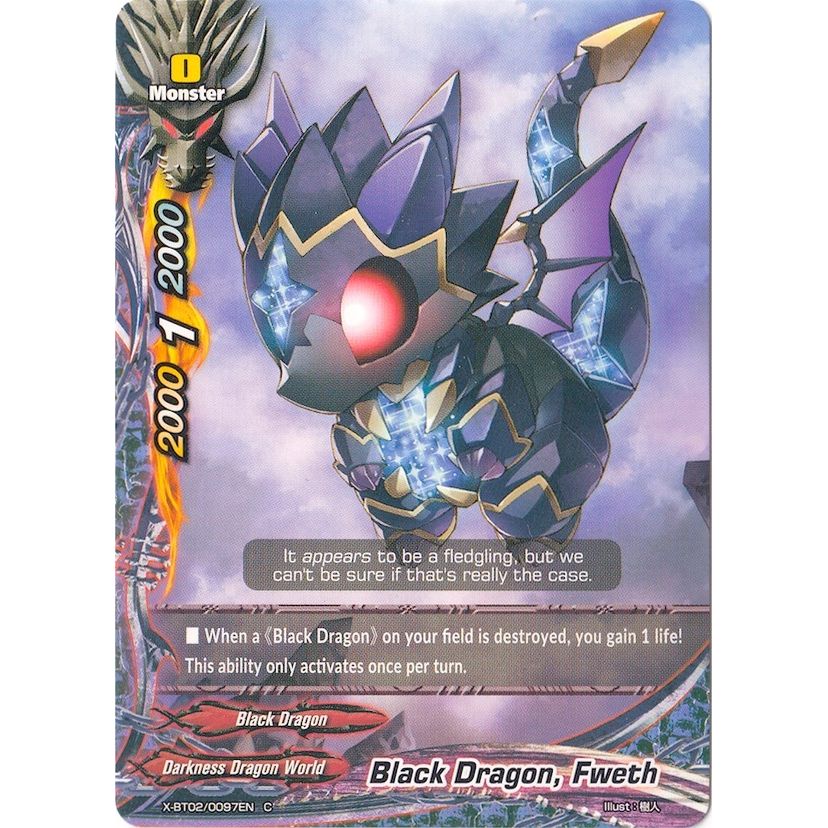 Image for Black Dragon, Fweth (X-BT02/0097EN) (X-BT02) - Future Card BuddyFight