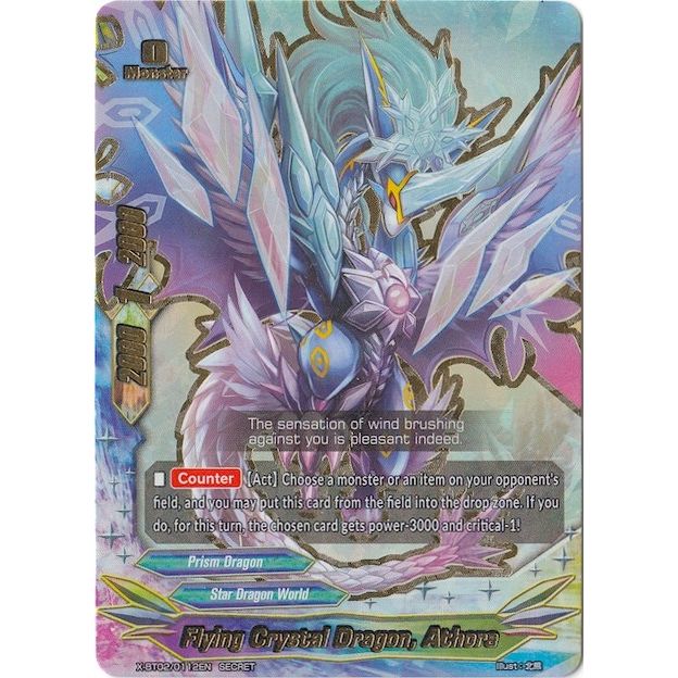 Image for Flying Crystal Dragon, Athora (X-BT02/0112EN) (X-BT02) - Future Card BuddyFight