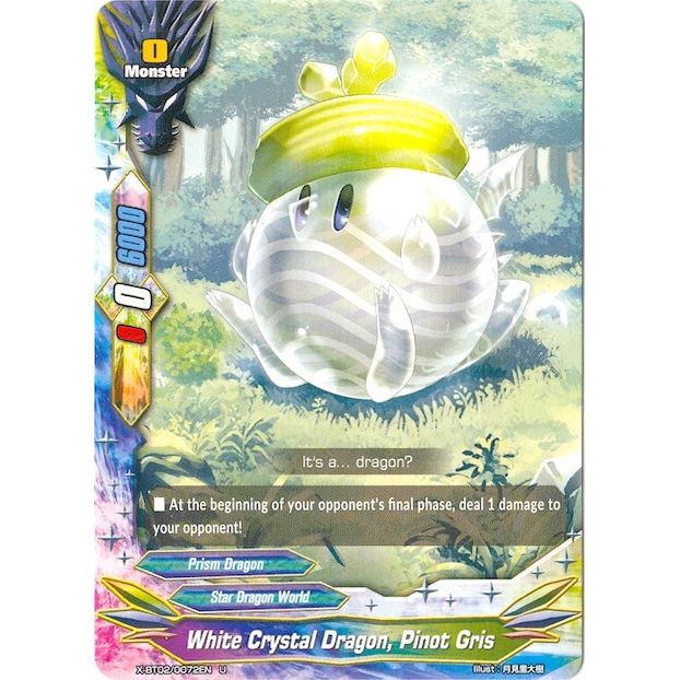 Image for White Crystal Dragon, Pinot Gris (X-BT02/0072EN) (X-BT02) - Future Card BuddyFight