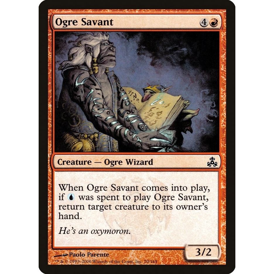 Image for Ogre Savant (70) (GPT) - Magic: The Gathering