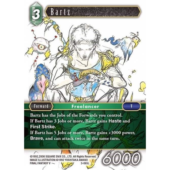 Image for Bartz (3-065L) (OP3) - Final Fantasy TCG