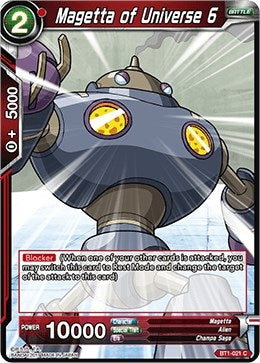 Image for Magetta of Universe 6 (BT1-021) (DBS-B01) - Dragon Ball Super: Masters