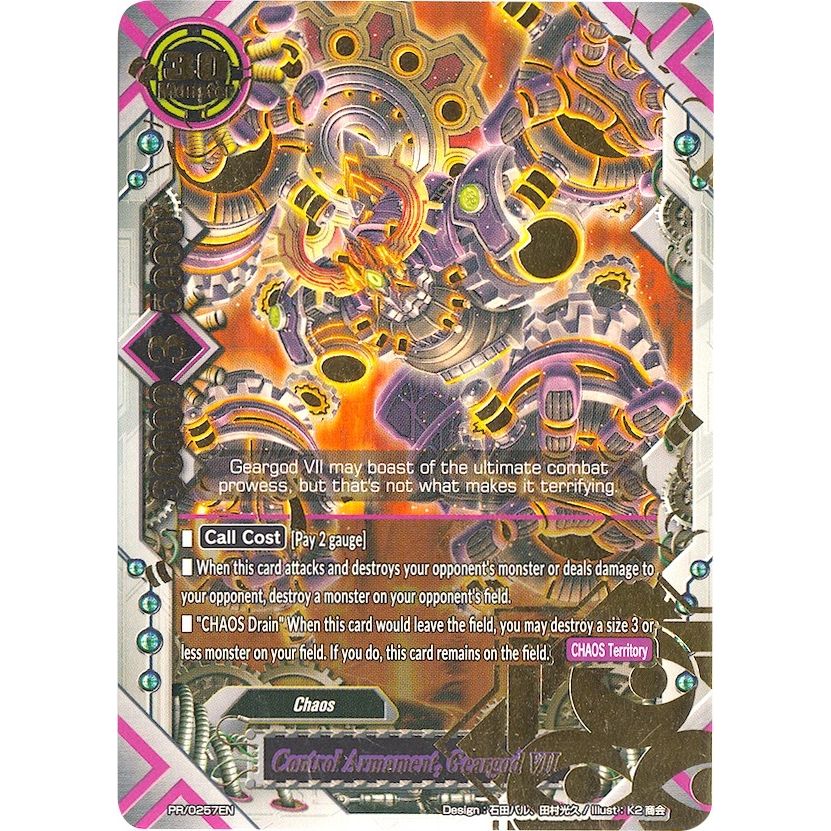 Image for Control Armament, Geargod VII (PR/0257EN) (PR) - Future Card BuddyFight